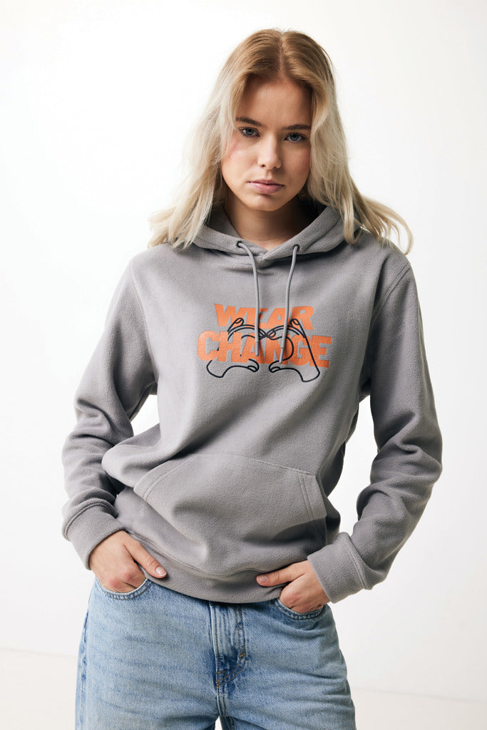 Load image into Gallery viewer, Trivo recycled polyester microfleece hoodie - Custom Wood Designs
