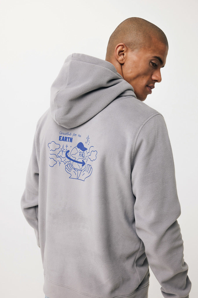 Load image into Gallery viewer, Trivo recycled polyester microfleece hoodie - Custom Wood Designs
