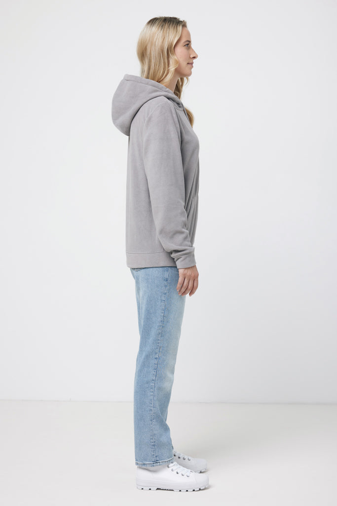 Load image into Gallery viewer, Trivo recycled polyester microfleece hoodie - Custom Wood Designs
