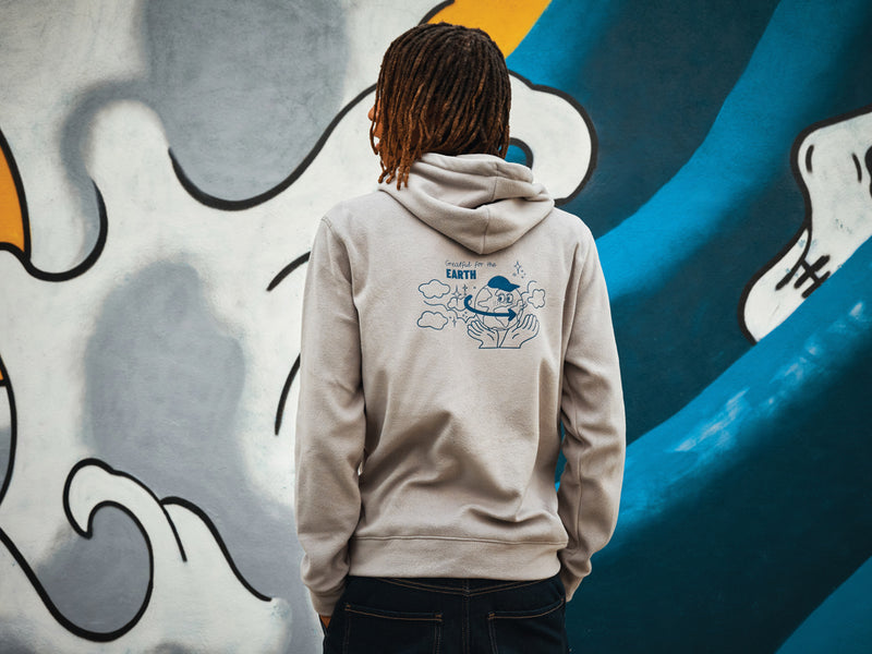 Load image into Gallery viewer, Trivo recycled polyester microfleece hoodie - Custom Wood Designs
