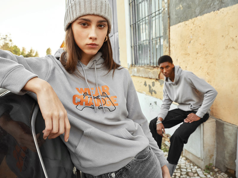 Load image into Gallery viewer, Trivo recycled polyester microfleece hoodie - Custom Wood Designs
