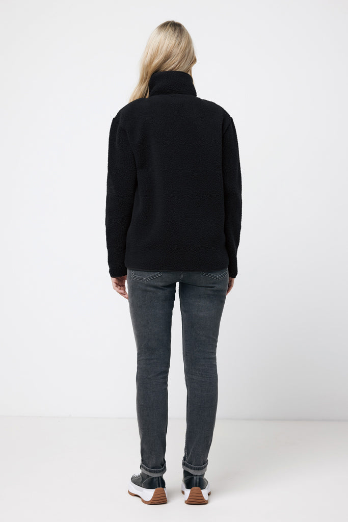 Load image into Gallery viewer, Recycled polyester pile fleece jacket - Custom Wood Designs
