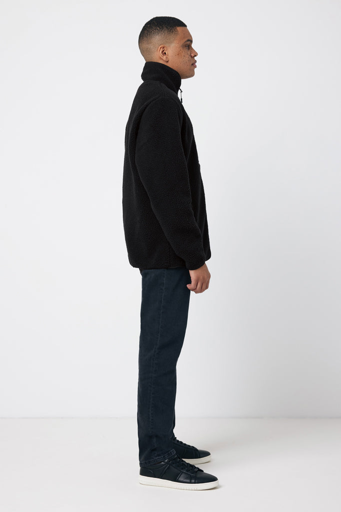 Load image into Gallery viewer, Recycled polyester pile fleece jacket - Custom Wood Designs
