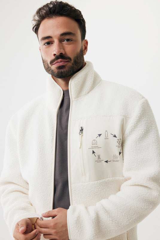 Recycled polyester pile fleece jacket - Custom Wood Designs