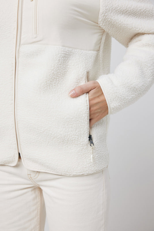 Recycled polyester pile fleece jacket - Custom Wood Designs
