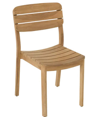 LODGE Teak Outdoor Chair - Custom Wood Designs LODGE Teak Outdoor Chair made from [material] –  [use_case] | Custom Wood Designs
