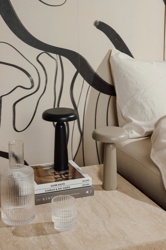 Load image into Gallery viewer, VINGA Avery RCS table lamp - Custom Wood Designs VINGA Avery RCS table lamp made from [material] –  [use_case] | Custom Wood Designs
