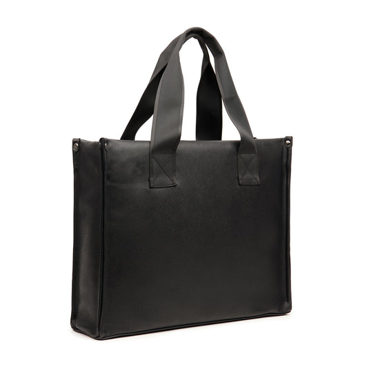 Bermon RCS recycled PU tote bag - Custom Wood Designs