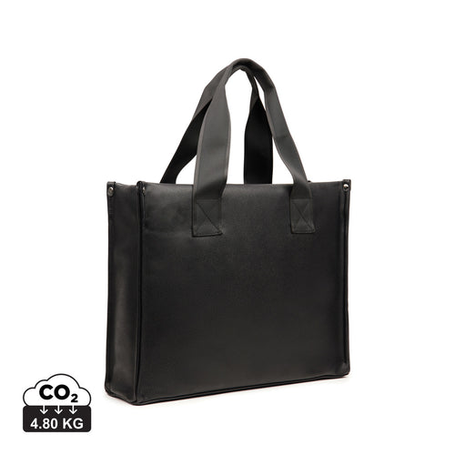 Bermon RCS recycled PU tote bag - Custom Wood Designs