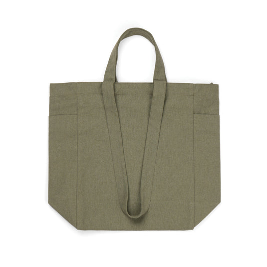 Hil AWARE™ recycled canvas zip tote - Custom Wood Designs