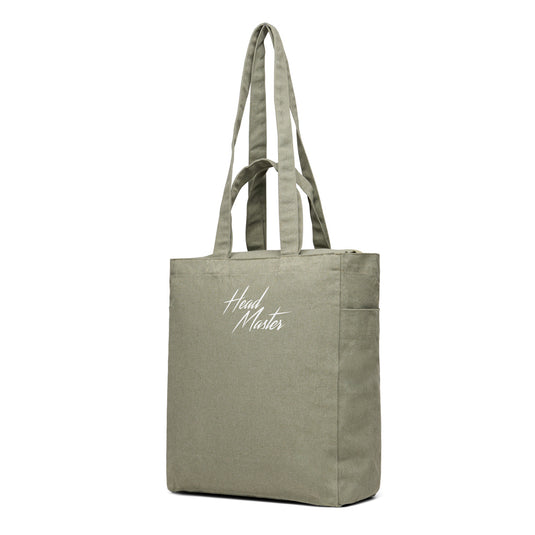 Hil AWARE™ recycled canvas zip tote - Custom Wood Designs