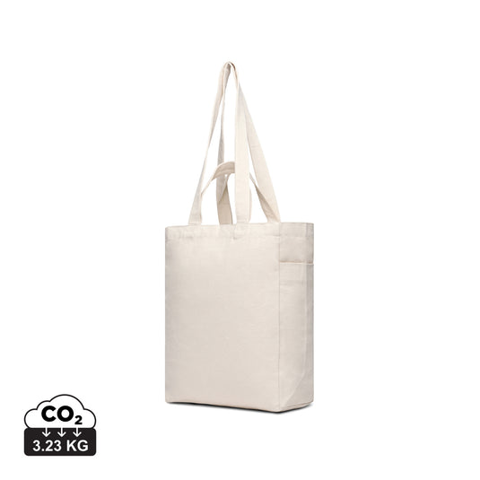 Hil AWARE™ recycled canvas zip tote - Custom Wood Designs