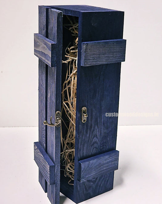 Rustic-blue-bottle-box