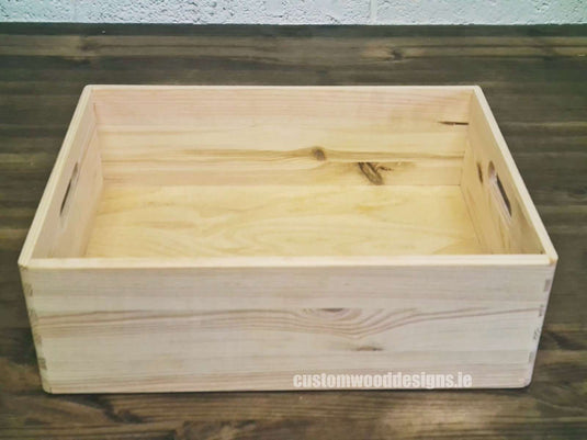 Wooden Storage Box Ireland