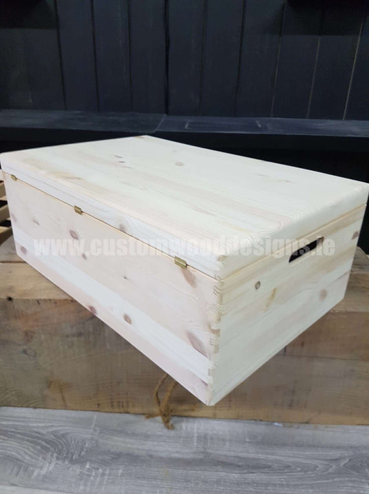 Pine Box MPB4 Box with Lid pin __label: Upload Logo bedroom deco big box big trunk big trunk wood box box with lid chest container crate gift large box open lid pine box room deco solid wood box storage box truk wood wooden box-with-lid-unbranded-pine-box-mpb4-49180146041175