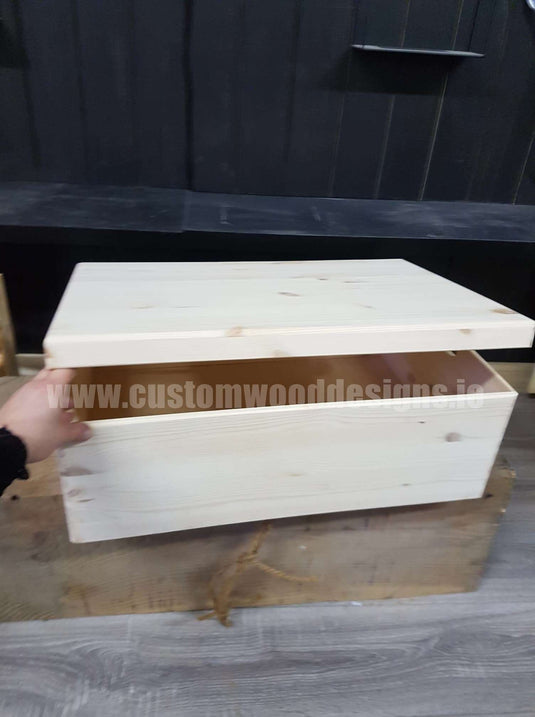 Pine Box MPB4 Box with Lid pin __label: Upload Logo bedroom deco big box big trunk big trunk wood box box with lid chest container crate gift large box open lid pine box room deco solid wood box storage box truk wood wooden box-with-lid-unbranded-pine-box-mpb4-49180146073943