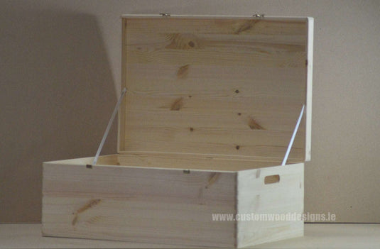 Pine Box MPB4 Box with Lid pin __label: Upload Logo bedroom deco big box big trunk big trunk wood box box with lid chest container crate gift large box open lid pine box room deco solid wood box storage box truk wood wooden box-with-lid-unbranded-pine-box-mpb4-53611998544215
