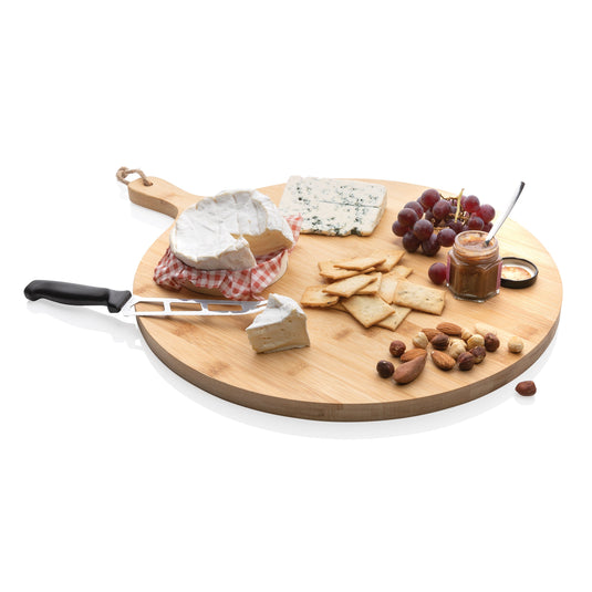 Round serving board pack of 25 Custom Wood Designs __label: Multibuy __label: Upload Logo branded-round-serving-board-pack-of-25-53613353795927