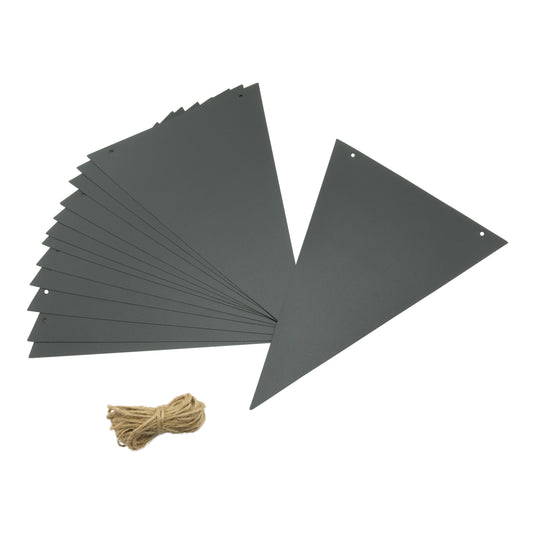 Chalkboard flags set of 14 pack of 6 Custom Wood Designs __label: Multibuy default-title-chalkboard-flags-set-of-14-pack-of-6-53613395804503