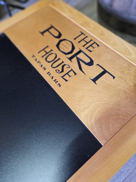 Sandwich Board Beech 85x55.5x48cm Custom Wood Designs chalkboard write on default-title-sandwich-board-beech-85x55-5x48cm-53612338118999