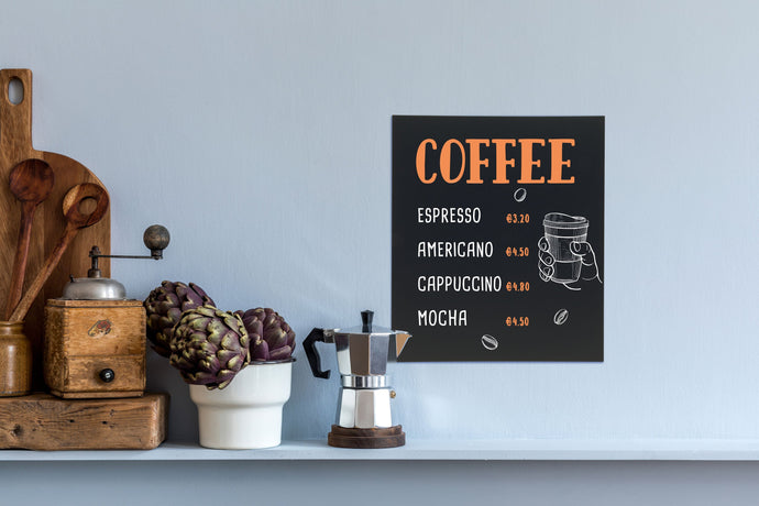 Square Chalkboard pack of 6 Custom Wood Designs __label: Multibuy default-title-square-chalkboard-pack-of-6-53613403275607