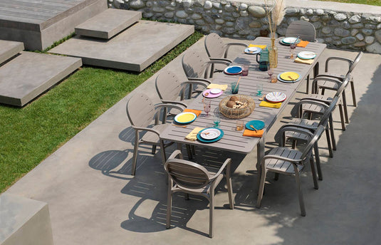 Nardi 10 Seater Rio Aria Extendable Set Hospitality Furniture Custom Wood Designs Outdoor hospitality-furniture-default-title-nardi-10-seater-rio-aria-extendable-set-51210657956183