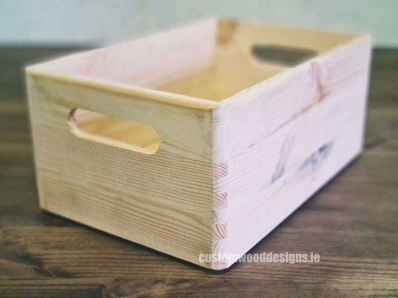 Load image into Gallery viewer, BoxBrew Pine Wood Tray 30 x 20 x 13 cm stacked
