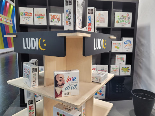 Printed Island Display Slot Together