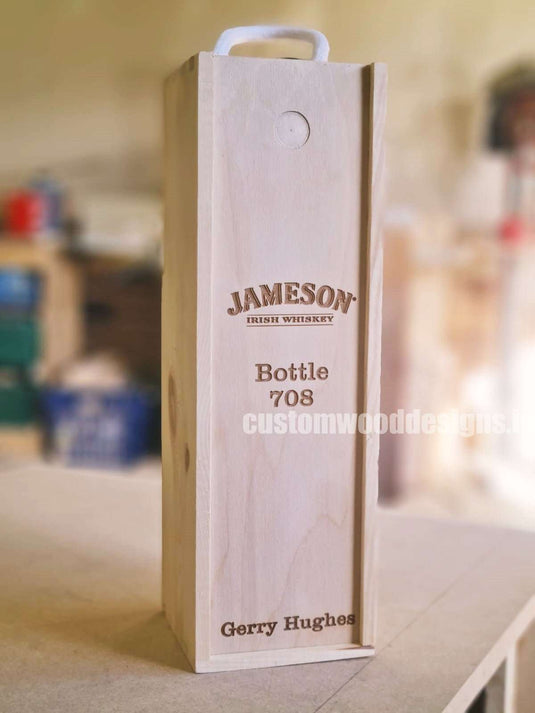 Sliding Lid 1 Bottle Box - Natural x 25 Corporate Gift Box with Wood Wool Custom Wood Designs __label: Multibuy gift gift box single box wine box wood wool sliding-lid-bottle-box-singlecustom-wood-designs1corporate-gift-box-with-wood-wool-431212_362b8f04-96af-4622-b517-2ca4837f6f37